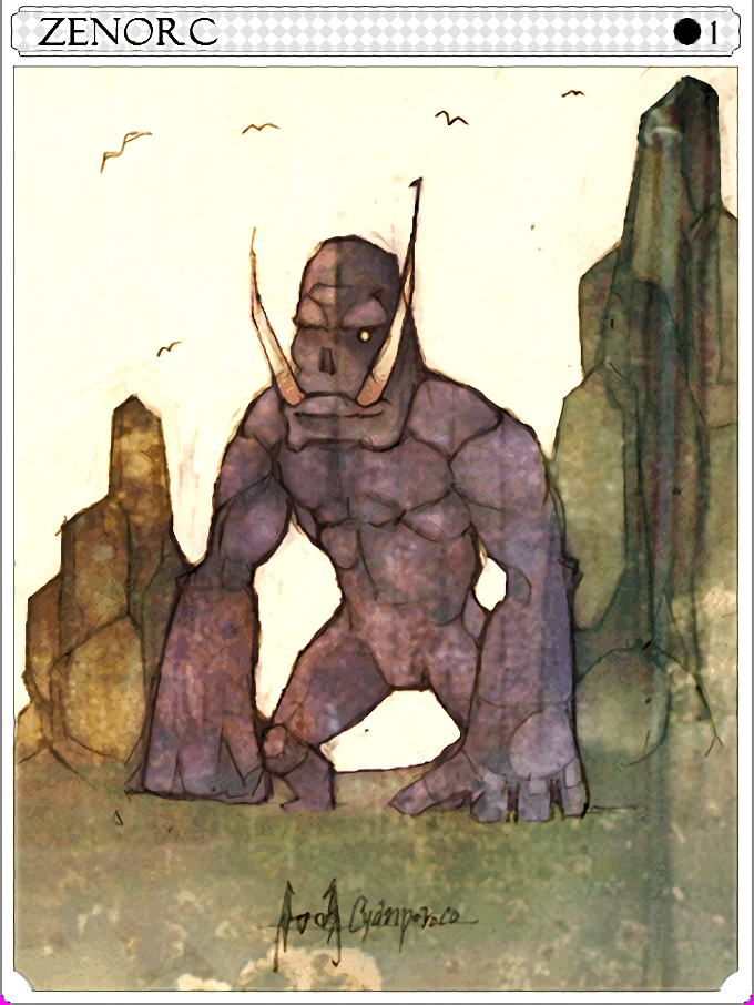 ZENORC 魔物图鉴